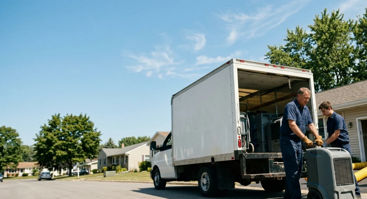 Water Damage Cleanup in Vandalia, OH near me